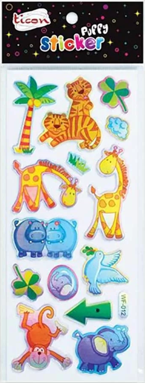 Ticon Puffy Sticker