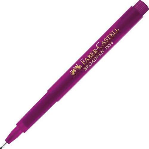 FABER-CASTELL BROADPEN ROLLER KALEM MAGENTA (155437)