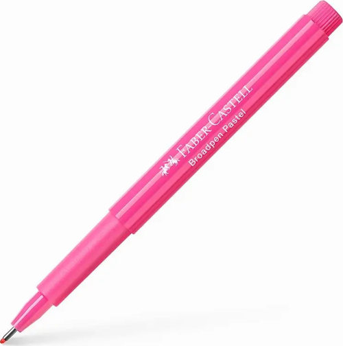 FABER-CASTELL BROADPEN ROLLER KALEM PASTEL PEMBE (155426)