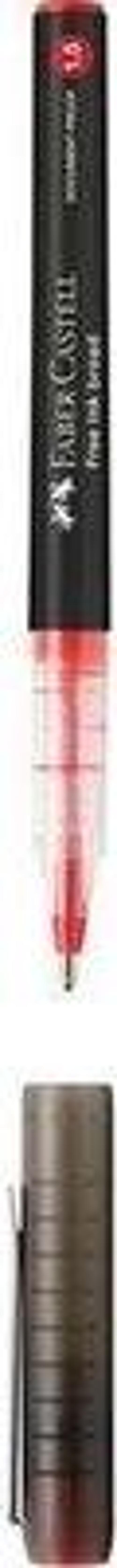FABER-CASTELL FREE İNK BROAD ROLLER KALEM 1.5 KIRMIZI (348321)