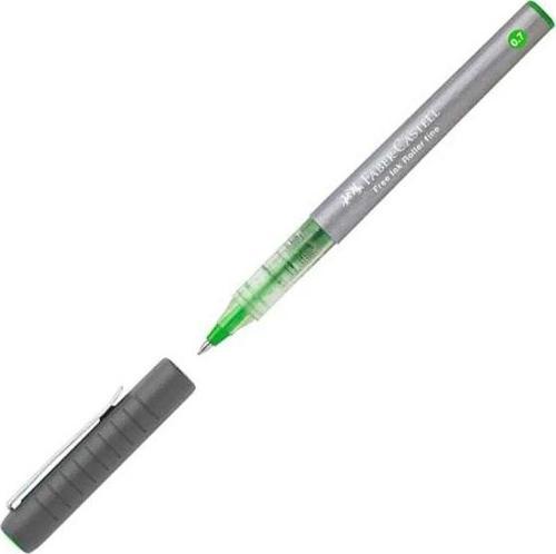 FABER-CASTELL FREE İNK ROLLER KALEM 07 AÇIK YEŞİL (348166)