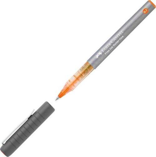 FABER-CASTELL FREE İNK ROLLER KALEM 07 TURUNCU (348115)