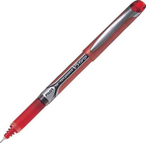 V5 GRİP İĞNE UÇLU ROLLER KALEM KIRMIZI (51002116) (BXGPN-V5-R)