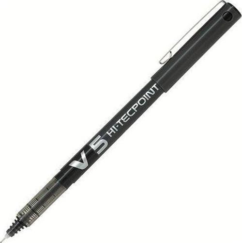 V5 Hi-Tecpoint Siyah İğne Uçlu Roller Kalem