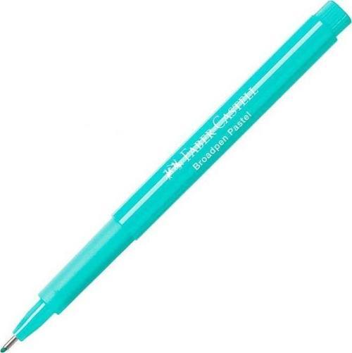 Faber-Castell Keçeli Kalem Broadpen 1554 Pastel Turkuaz