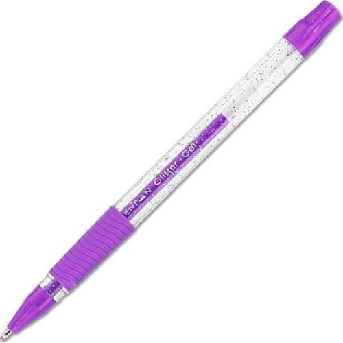 Jel Kalem Glitter 1 mm Eflatun