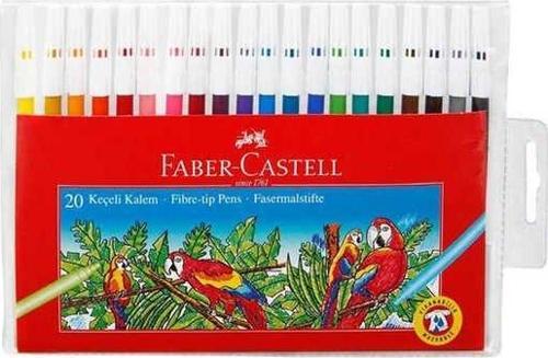 Faber-Castell Keçeli Kalem Yıkanabilir 20 Renk