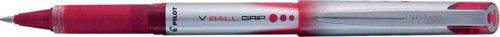 V-Ball Grip Roller Kalem Yuvarlak Uç 0.7 mm Kırmızı