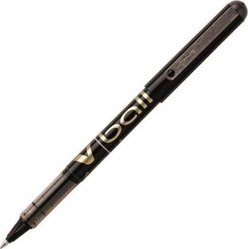 V-Ball Roller Kalem Yuvarlak Uç 0.7 mm Siyah