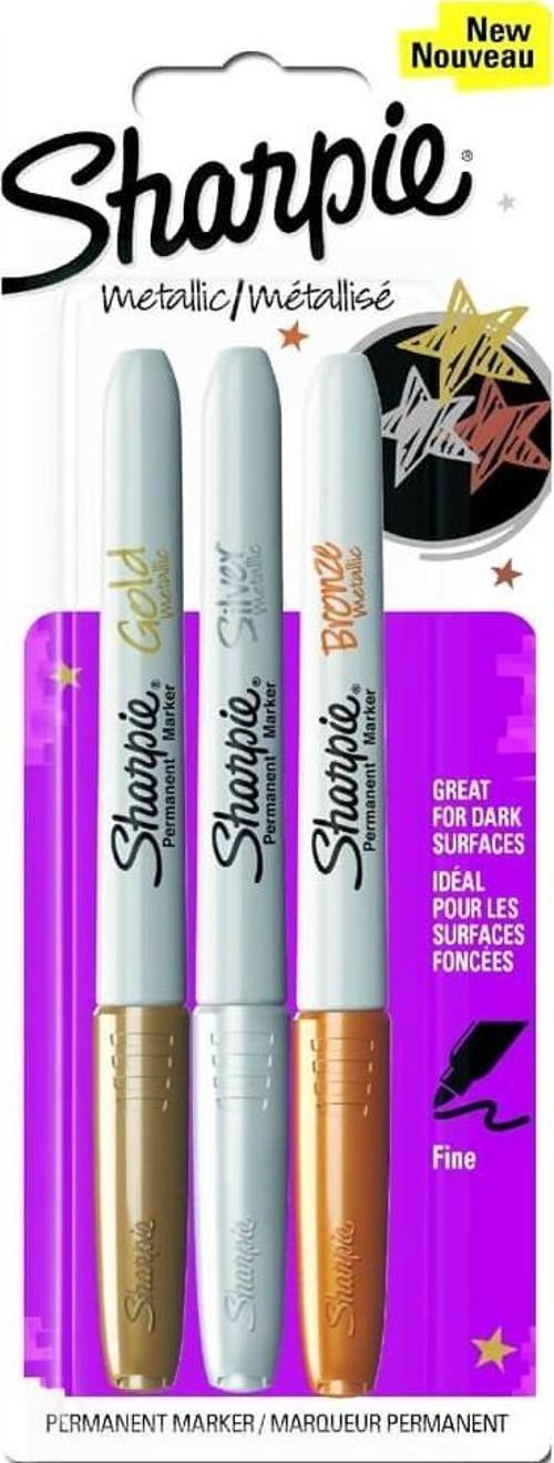 Metalik Permanent Marker 3 Renk 1849114