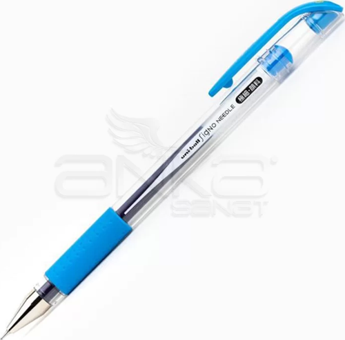 Signo Needle İğne Uçlu Jel Kalem 0.38mm Açık Mavi