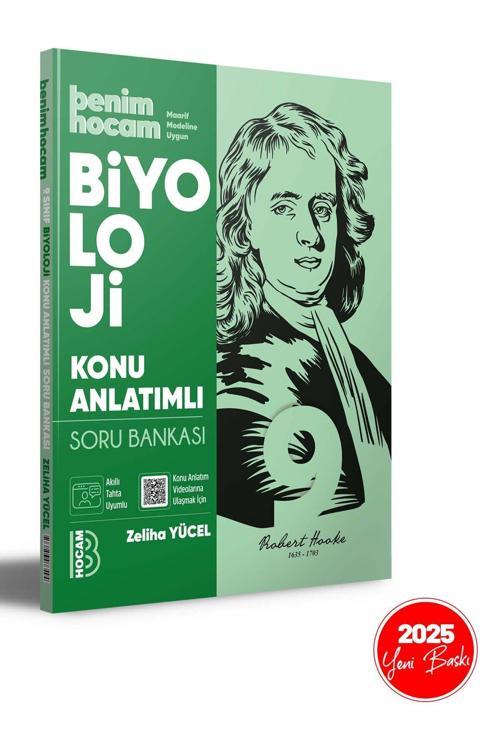 Benim Hocam Yayınları 2025 9. Sınıf Biyoloji Konu Anlatımlı Soru Bankası