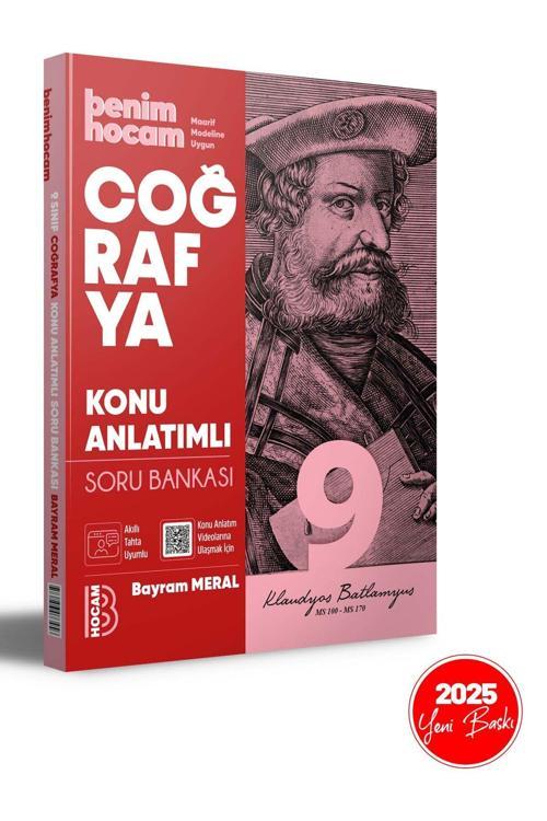 Benim Hocam Yayınları 2025 9. Sınıf Coğrafya Konu Anlatımlı Soru Bankası