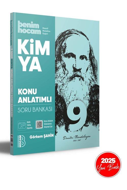 Benim Hocam Yayınları 2025 9. Sınıf Kimya Konu Anlatımlı Soru Bankası
