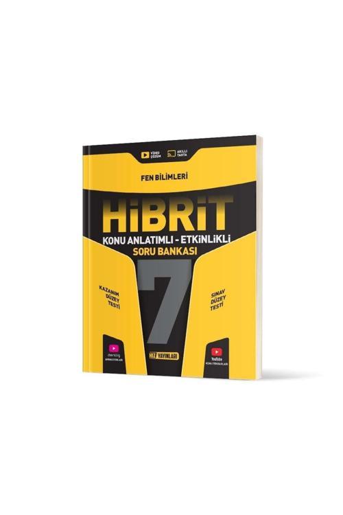 Hız Yayınları 7. Sınıf Hibrit Fen Bilimleri Soru Bankası