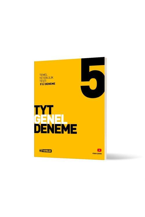 Hız Yayınları 2024-2025 Tyt 5 Li Genel Deneme