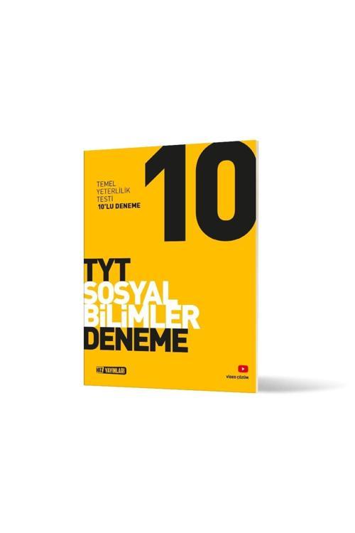 Hız Yayınları Tyt 10'Lu Sosyal Bilimler Denemeleri