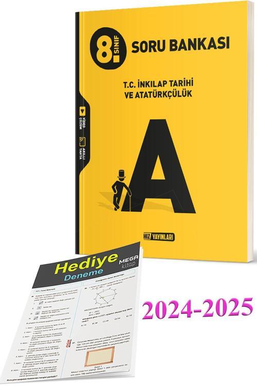Hız Yayınları 8. Sınıf Hız 2024-2025 Lgs 8. Sınıf T.C. İnkılap Tarihi Soru Bankası (Deneme Hediyeli)