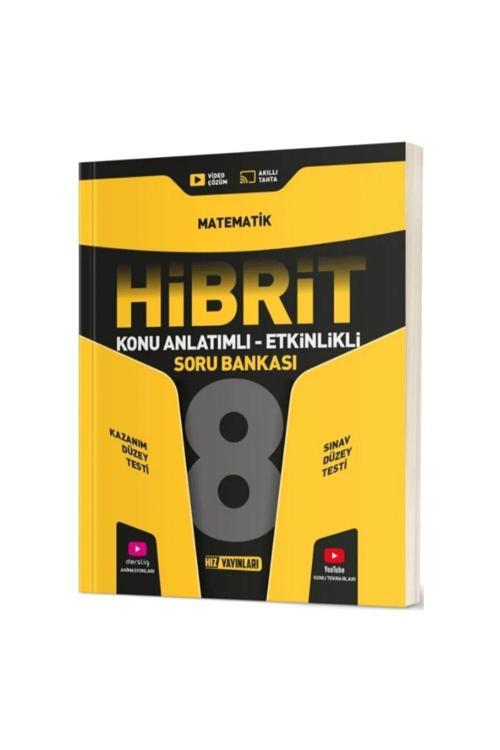 Hız Yayınları Lgs 8. Sınıf Hibrit Matematik Konu Anlatımlı Etkinlikli Hibrit Soru Bankası