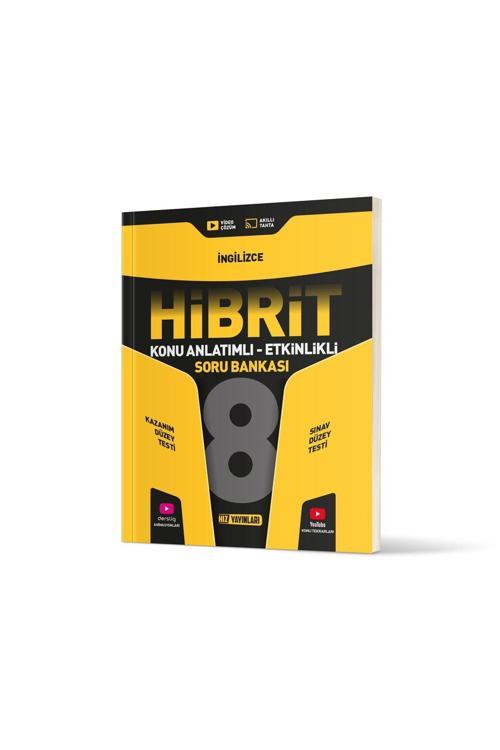 Hız Yayınları 8. Sınıf İngilizce Hibrit Soru Bankası