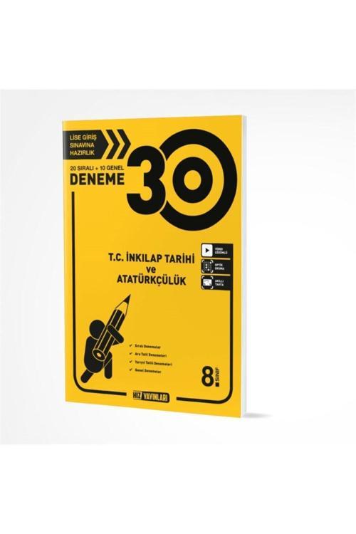 Hız Yayınları 8. Sınıf Inkilap Tarihi Deneme 30Lu