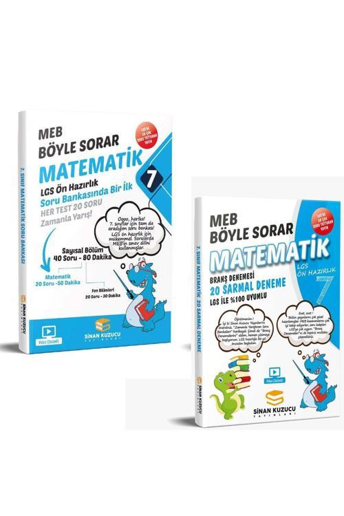 Sinan Kuzucu Yayınları 7. Sınıf Matematik Soru Bankası Ve Deneme Seti (2 Kitap)