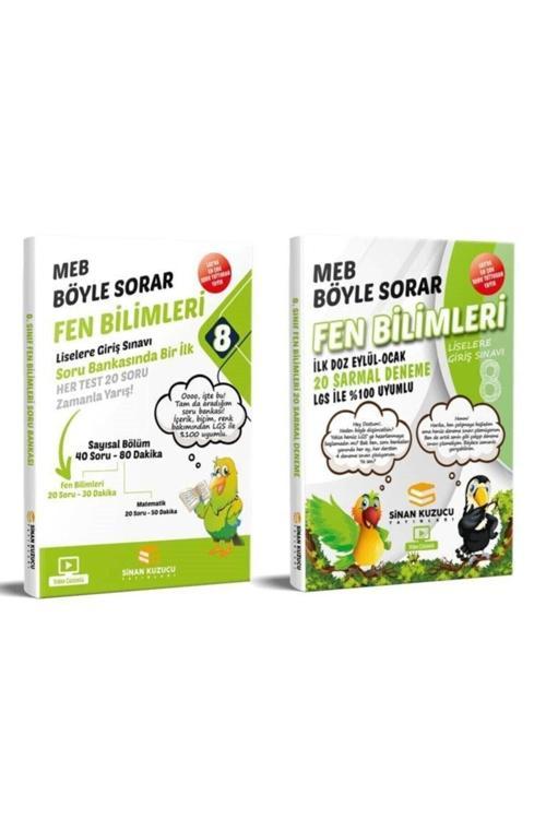 Sinan Kuzucu Yayınları 8. Sınıf Fen Bilimleri Soru Bankası + Fen Bilimleri Deneme