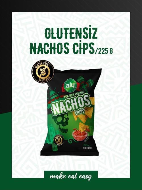 Glutensiz Nachos Cips 225 Gr