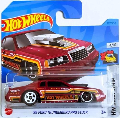 Tekli Arabalar HW DRAG STRIP 4/10 '86 FORD THUNDERBIRD PRO STROCK 107/250