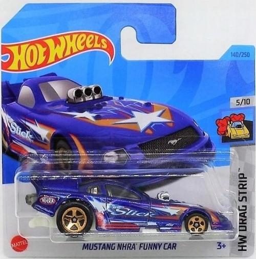 Tekli Arabalar HW DRAG STRIP 5/10 MUSTANG NHRA FUNNY CAR 140/250