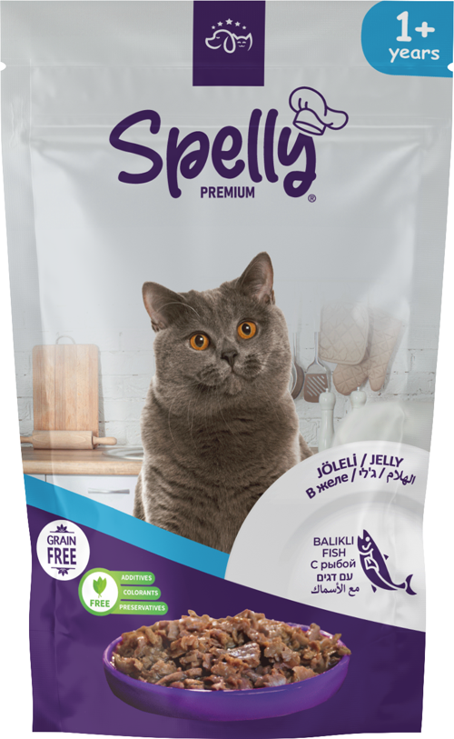 YETİŞKİN KEDİ BALIKLI YAŞ MAMA 85 GR X 24