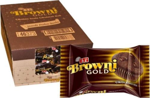Browni Gold Çikolatalı Kek / 24 Adet / 45 Gr