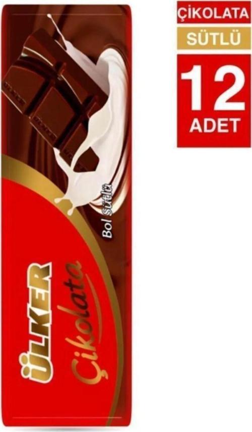 Bol Sütlü Baton Çikolata 30 Gram X (12 Adet)
