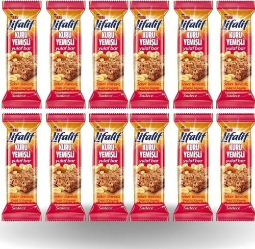 Lifalif Kuru Yemişli Yulaf Bar X 12 Adet