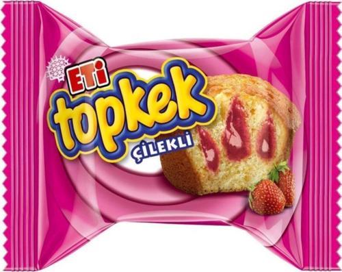Topkek Çilekli 40 G 24'Lü