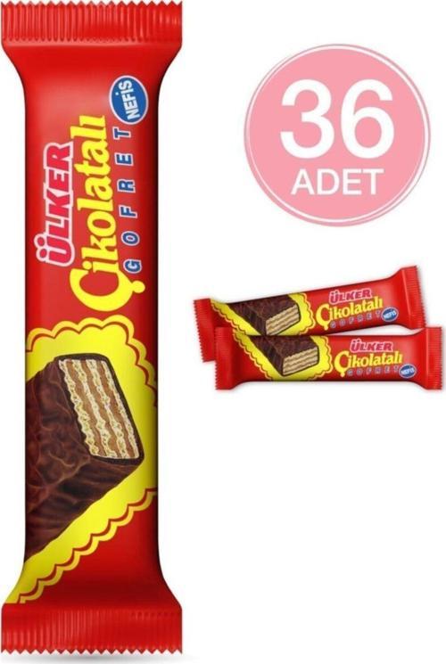 Çikolatalı Gofret 36 Gr 36'Lı
