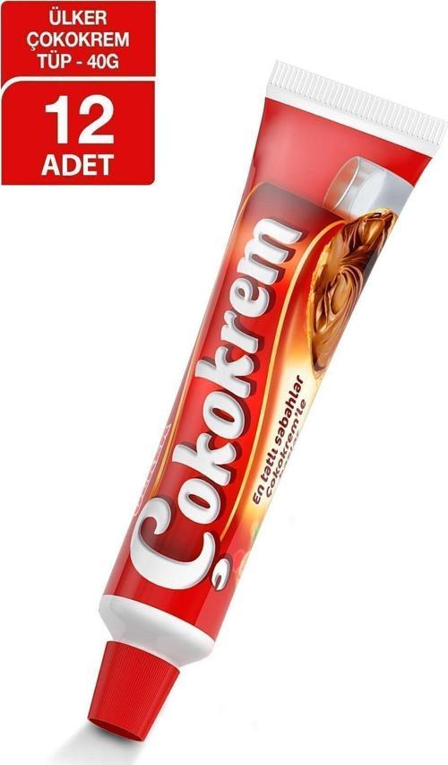 Çokokrem Tüp 40Gr X 12 Adet