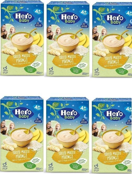 Gece Sütlü Muzlu Pirinçli 200 G X 6 Adet