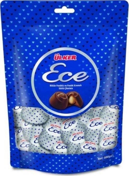 Ece Ikramlık Çikolata Fındıklı Poşet 350 Gr