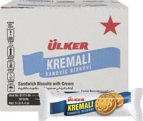 Kremalı Sandviç Bisküvi 61 Gr X 24 Adet