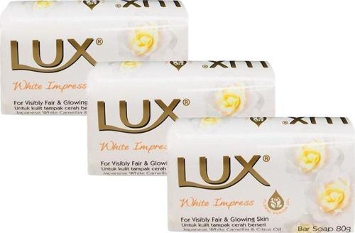 3 Ad. Lüx Sabun Beyaz 80 Gr. White Impress