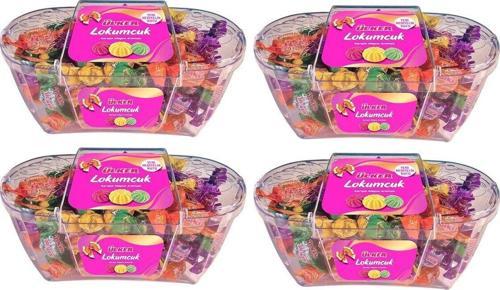 Lokumcuk Hediyelik Kutu 600 Gr X 4 Adet