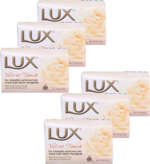 Lüx Sabun 80Gr (Velvet Touch) ''6 Adet ''