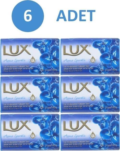 Sabun Aqua Sparkle 80 Gr X 6 Adet