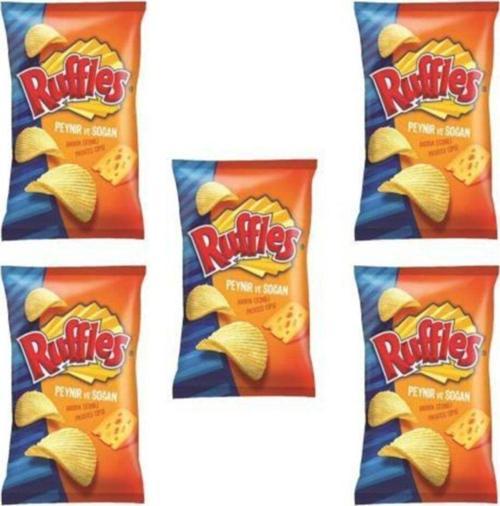 Peynir Ve Soğan Aroma Çeşnili Patates Cipsi X 5 Ad