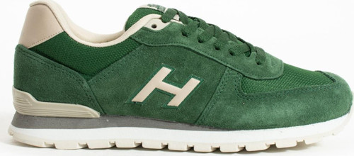 Peru Hakiki Deri Yeşil Gri Erkek Spor Ayakkabı