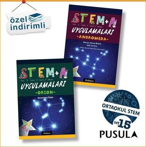 Pusula - Ortaokul STEM Seti - 2 Kitap Takım