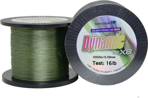 Dynamic PE 8 Örgü İpi Misina 1.000mt Yeşil 0.08 mm