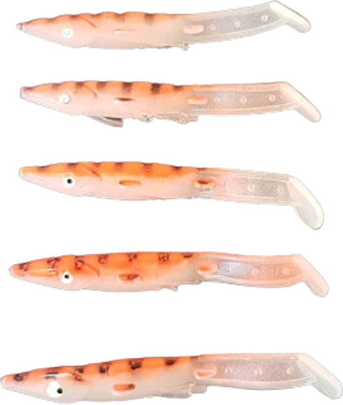3597 Elegant 7.5cm Silikon Zargana 5'li Paket Suni Yem 05