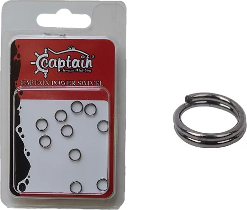 5140 Kaşık Halkası 10'lu Paket Black Nikel 0.6 mm